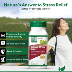 Bell Lifestyle lemon balm leaf closeup evokes natural serenity and calm focus.