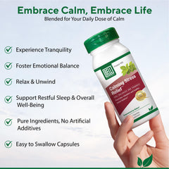 Bell Lifestyle stress relief packaging communicates trusted quality for daily wellness.