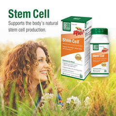 Bell Stem Cell Supplements packshot showing bottle and packaging.