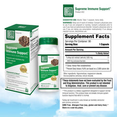 Multiple Bell Supreme Immune Support bottles on display for easy shopping.