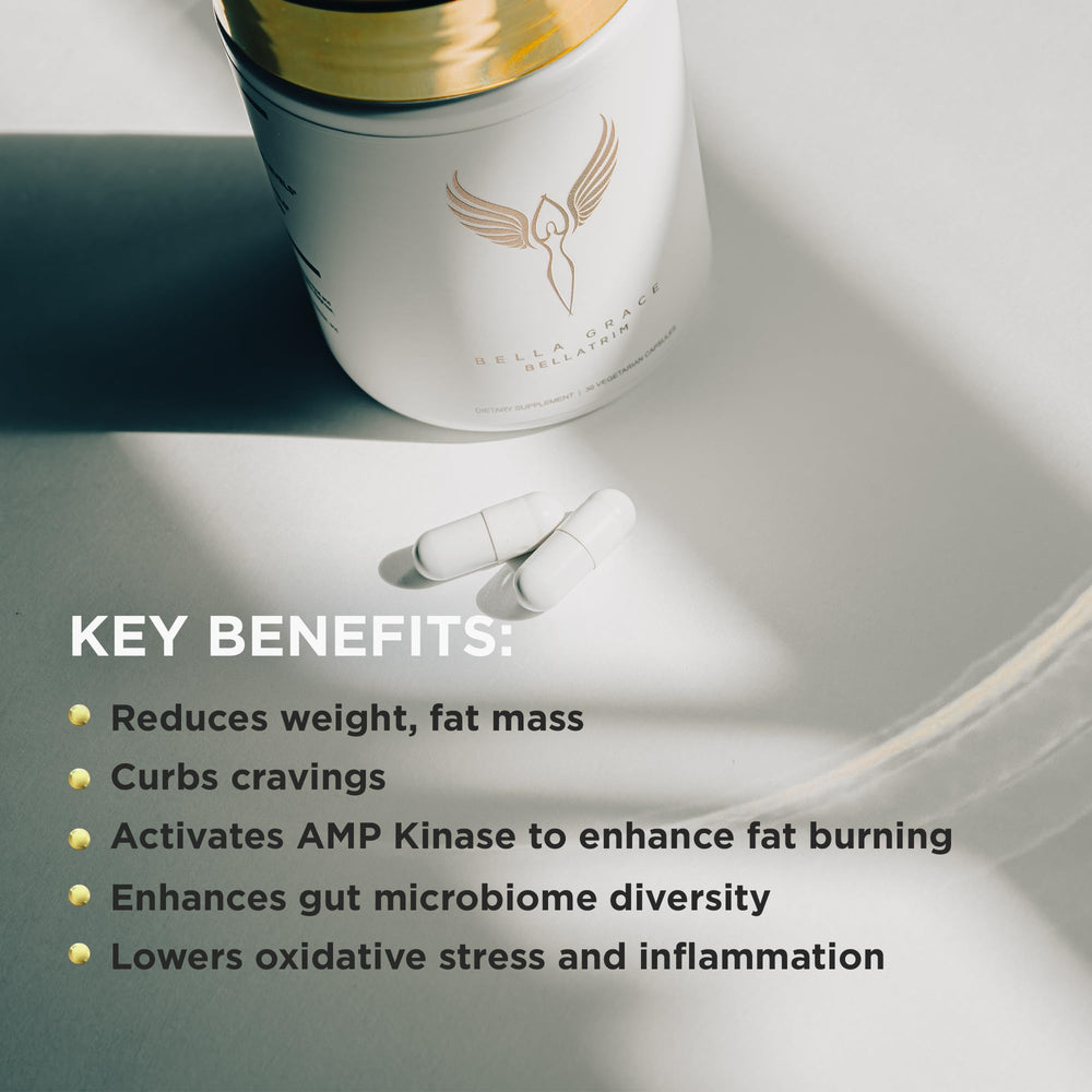 Hibiscus detail suggesting antioxidant-rich botanicals for gut health.