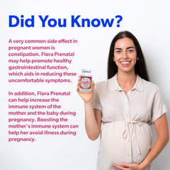 Belle Bella Probiology Flora folic acid capsule for prenatal development support.