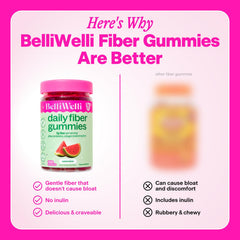 Belli Welli gummies on counter hint at easy daily routine.