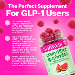 Belli Welli watermelon gummies label communicates flavor and benefits.