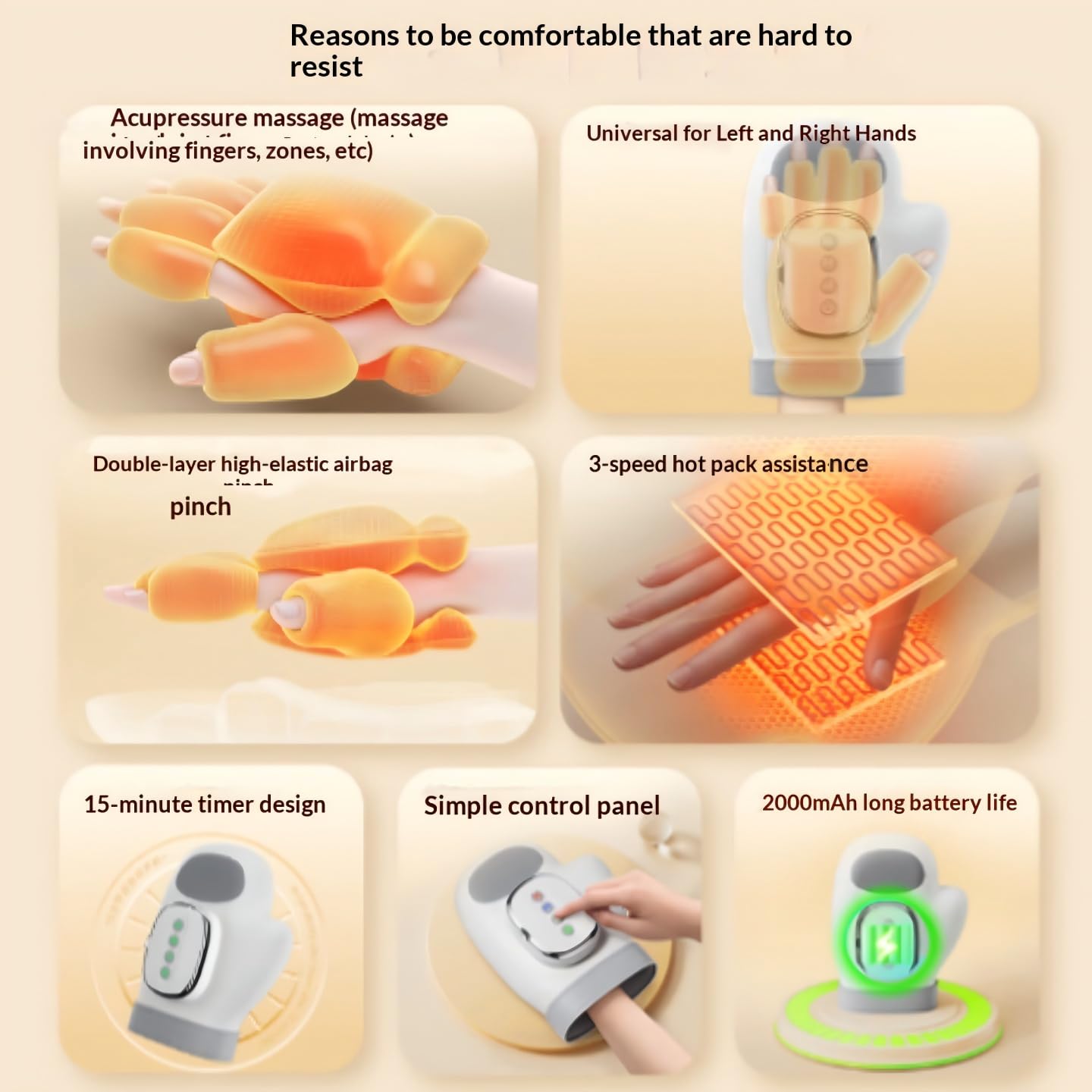 Belovedone heat and compression modes delivering customizable warmth.