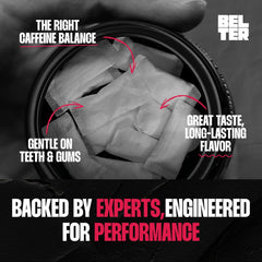 BELTER Focus Cherry Punch provides quick mental clarity and alertness during tasks.