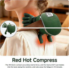 BENANWANGM deep tissue massage delivering warmth to tense shoulders