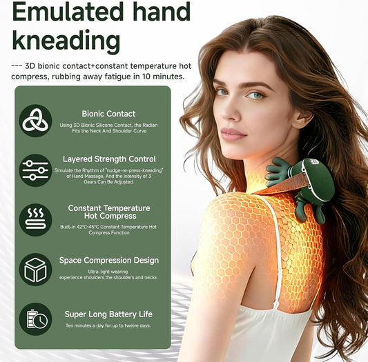 BENANWANGM wireless portable massager for cord-free relaxation on the go