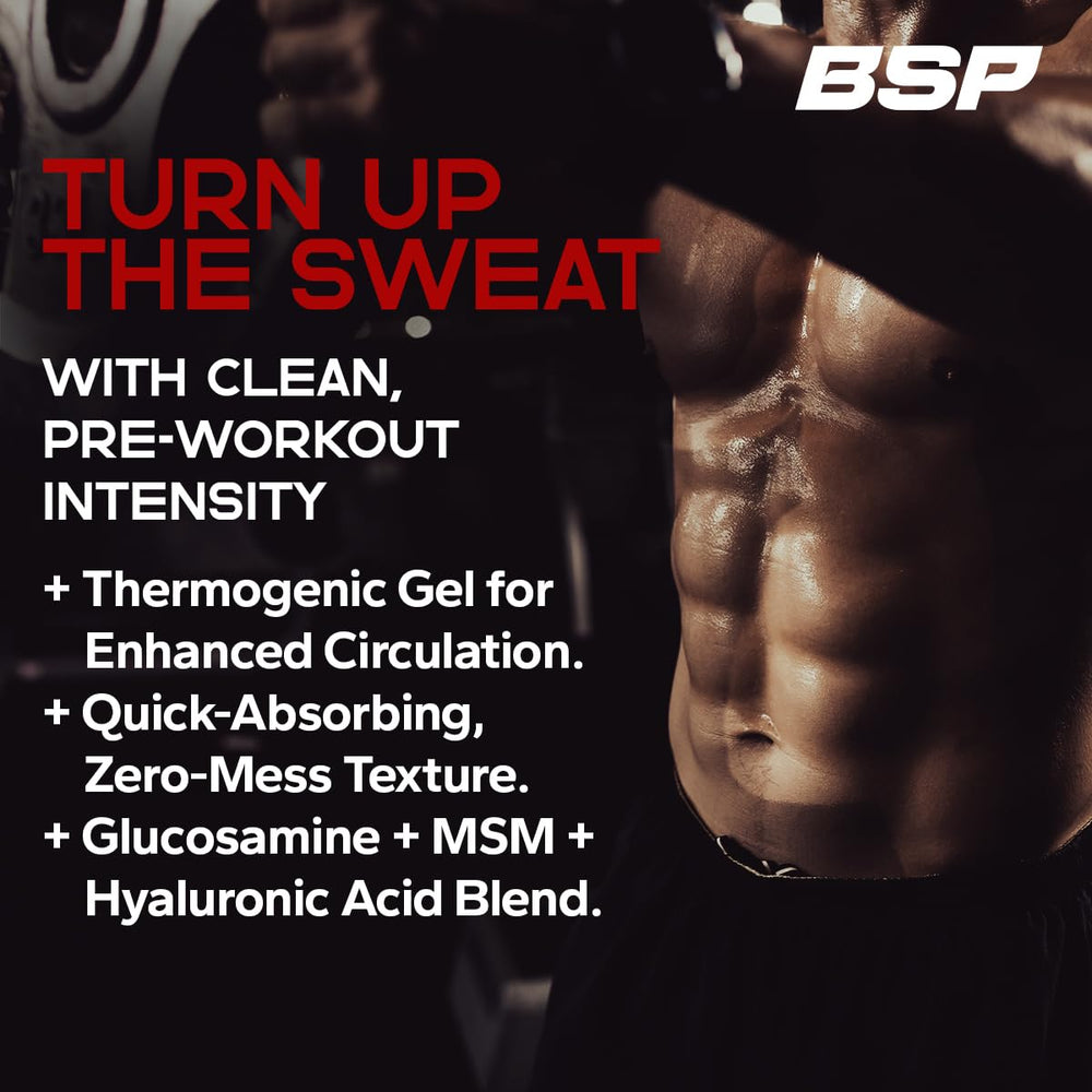 Benavidez Sweat Faster bottle pour shows easy dosage for HIIT and circuits.