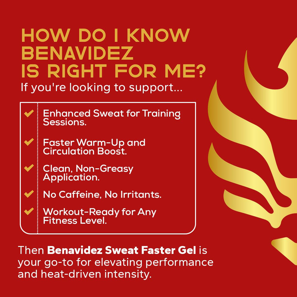 Benavidez Sweat Faster daily use scene reinforces habit-friendly pre-workout routine.