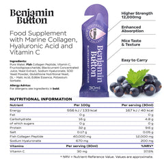 Close-up of the bottle label highlighting quality packaging