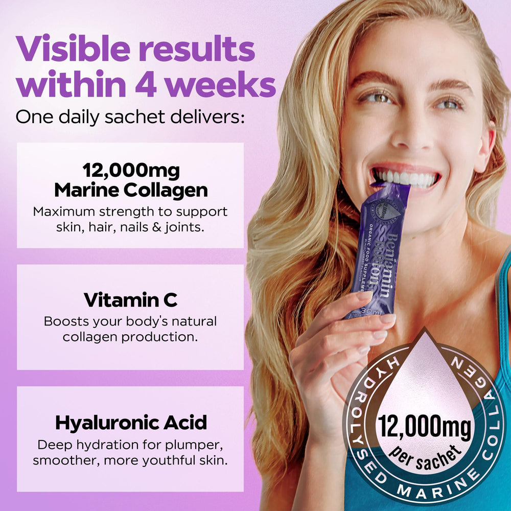 Hydrolyzed collagen peptides pour action for rapid absorption and replenishment