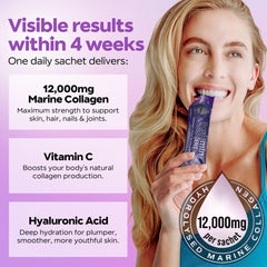 Hydrolyzed collagen peptides pour action for rapid absorption and replenishment