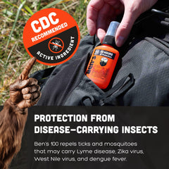 Ben's 100 Tick & Insect Repellent tested in New Hampshire's rugged White Mountains.