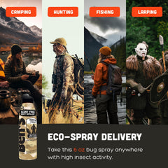Ben's Hunting Formula three-pack packaging suits family or group adventures.