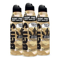 Ben's Hunting Formula 6oz bottle front view offering tick and mosquito protection.