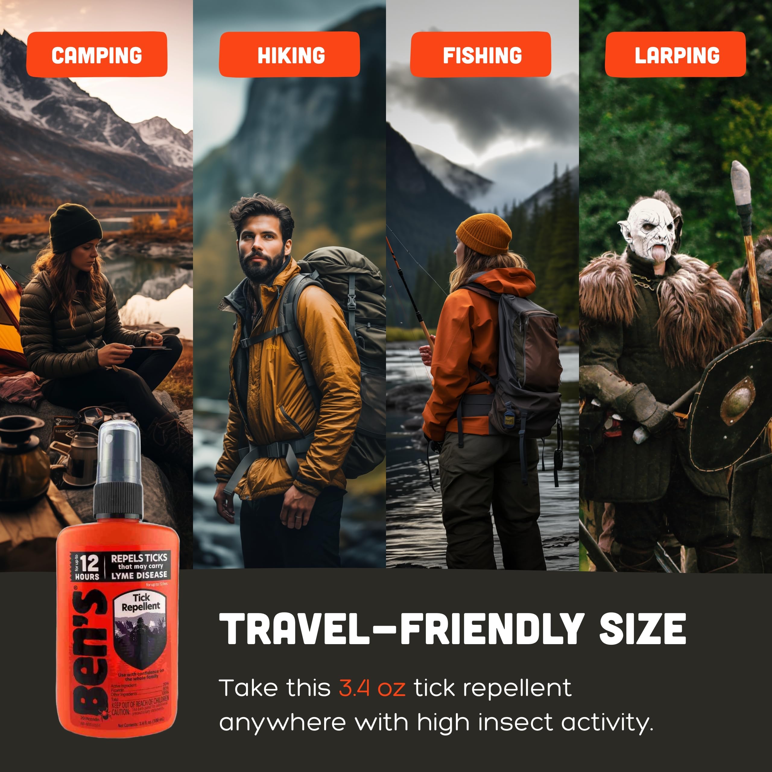 Ben's Tick Repellent tested in New Hampshire’s White Mountains