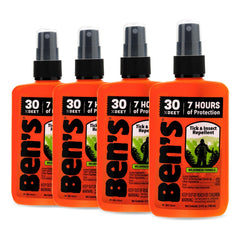 Ben's Tick & Insect Repellent travel-size bottle for outdoor protection.