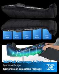Beoka massager available in sizes S, M, L for different legs.