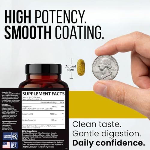 Berberine Mojo tablets closeup emphasizes texture and potency of Berberine HCL