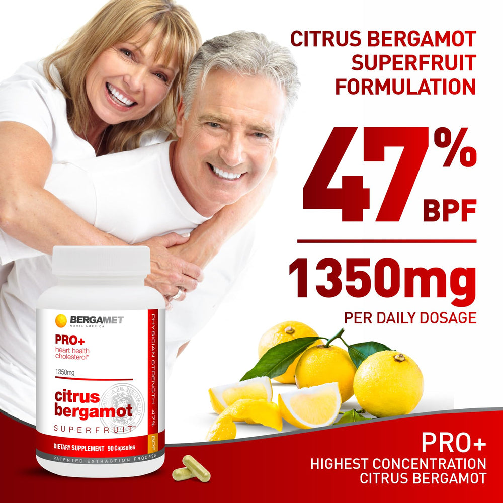BergaMet PRO+ capsules arranged for daily intake and support