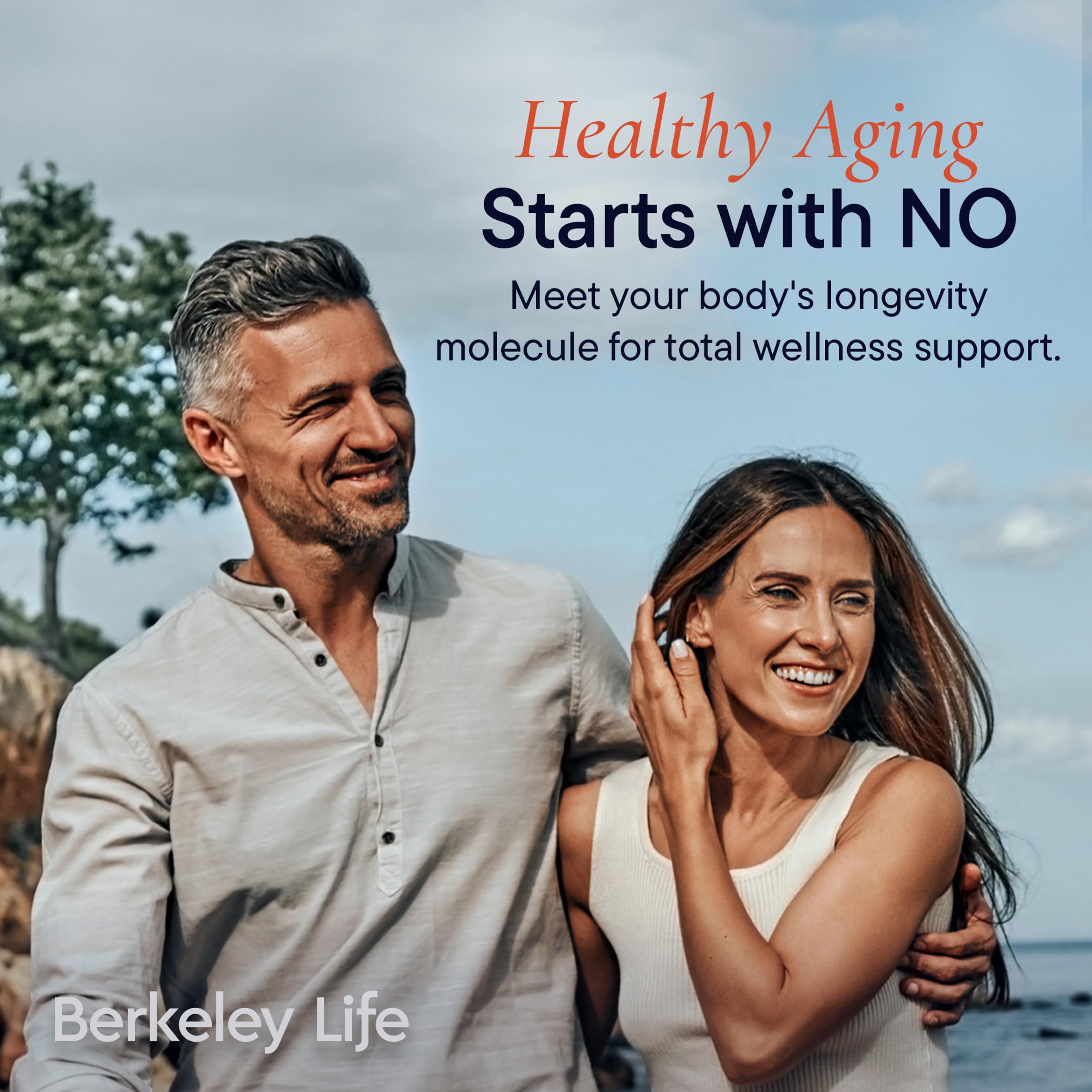 Packaging for Berkeley Life Cognitive Support highlights plant-based cognitive wellness.