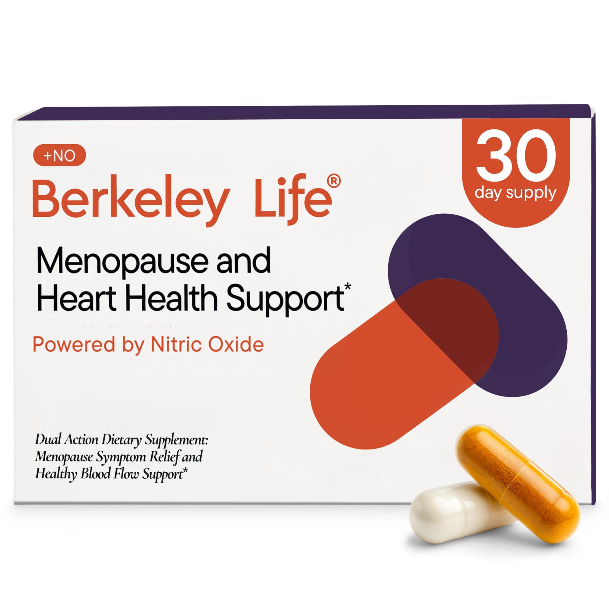 Berkeley Life menopause and heart health bottle for daily midlife wellness support