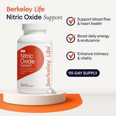 Beet root extract visible in Berkeley Life formula supporting cardiovascular wellness.