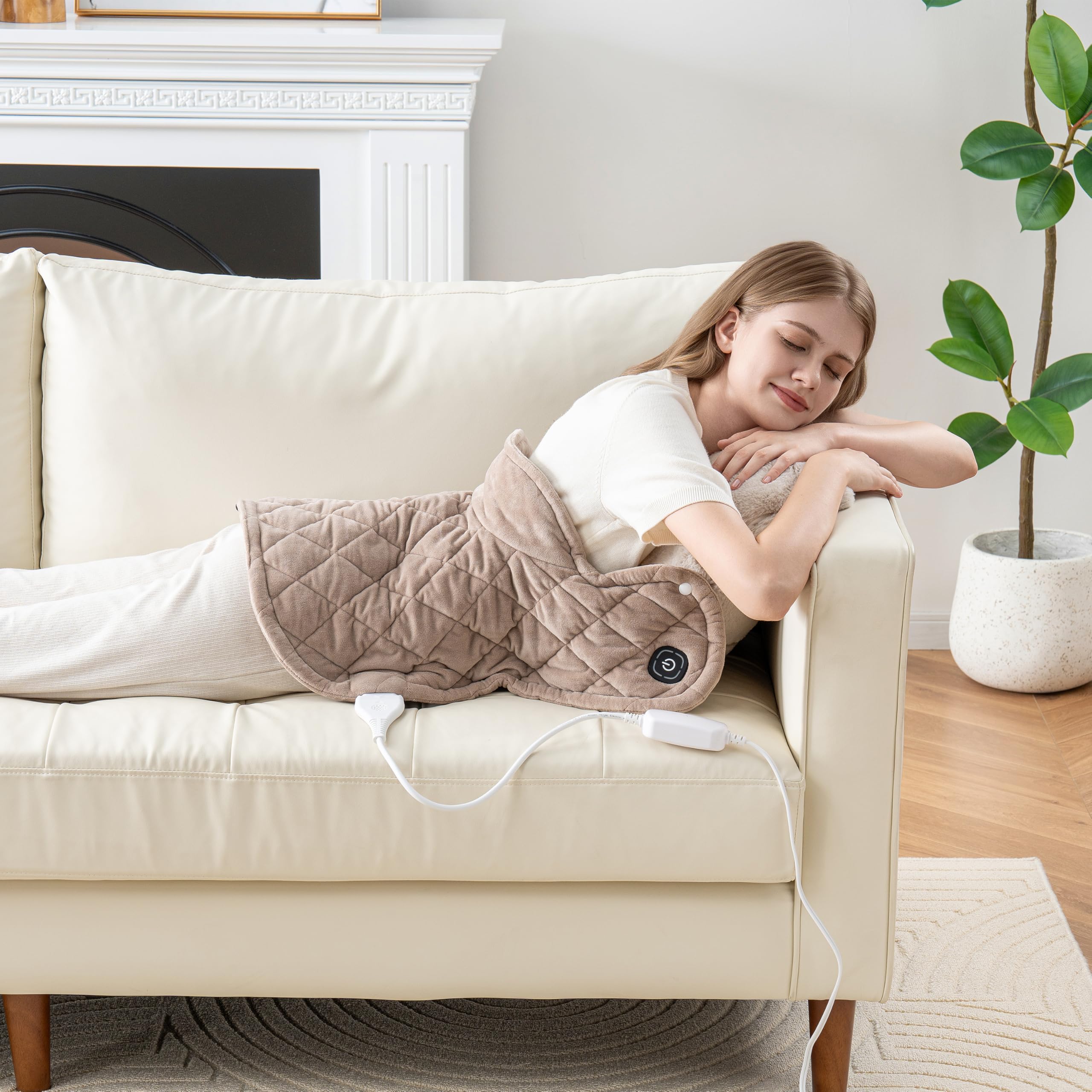 Berkshire Blanket EZ Touch controller with four heat settings for flexible comfort