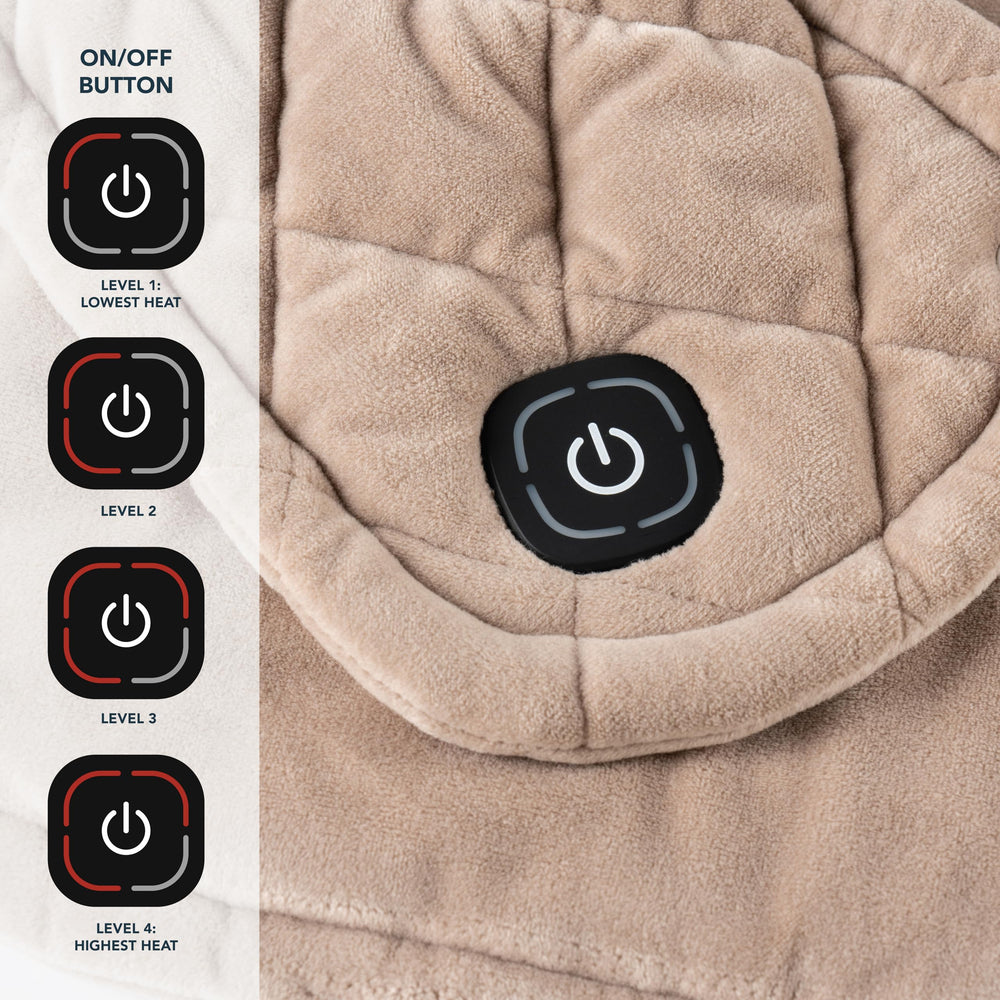 Berkshire Blanket evenly distributed glass beads provide gentle pressure