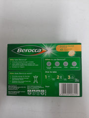 Berocca Energy mango-orange flavor tablets for a tasty daily routine