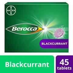 Closeup of Berocca tablet dissolving in a glass of water