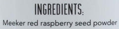 Berry Beautiful raspberry seed powder in baking batter for added fiber