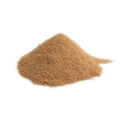 Berry Beautiful seed powder sprinkled on yogurt for texture and nutrition