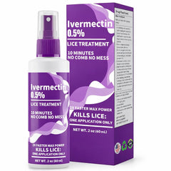 BeslKB Lice Treatment bottle pour demonstrates smooth coverage for precise application.