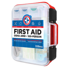 Be Smart Get Prepared First Aid Kit supports 100-person capacity for workplace readiness