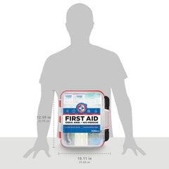 Be Smart Get Prepared First Aid Kit includes antibiotic ointment and burn cream packets