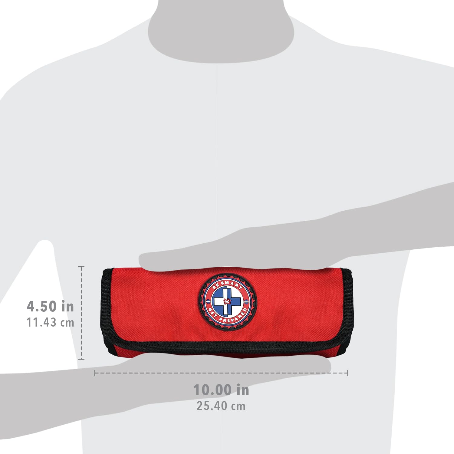 Be Smart Get Prepared adhesive bandages ¾ x 3 for protection.