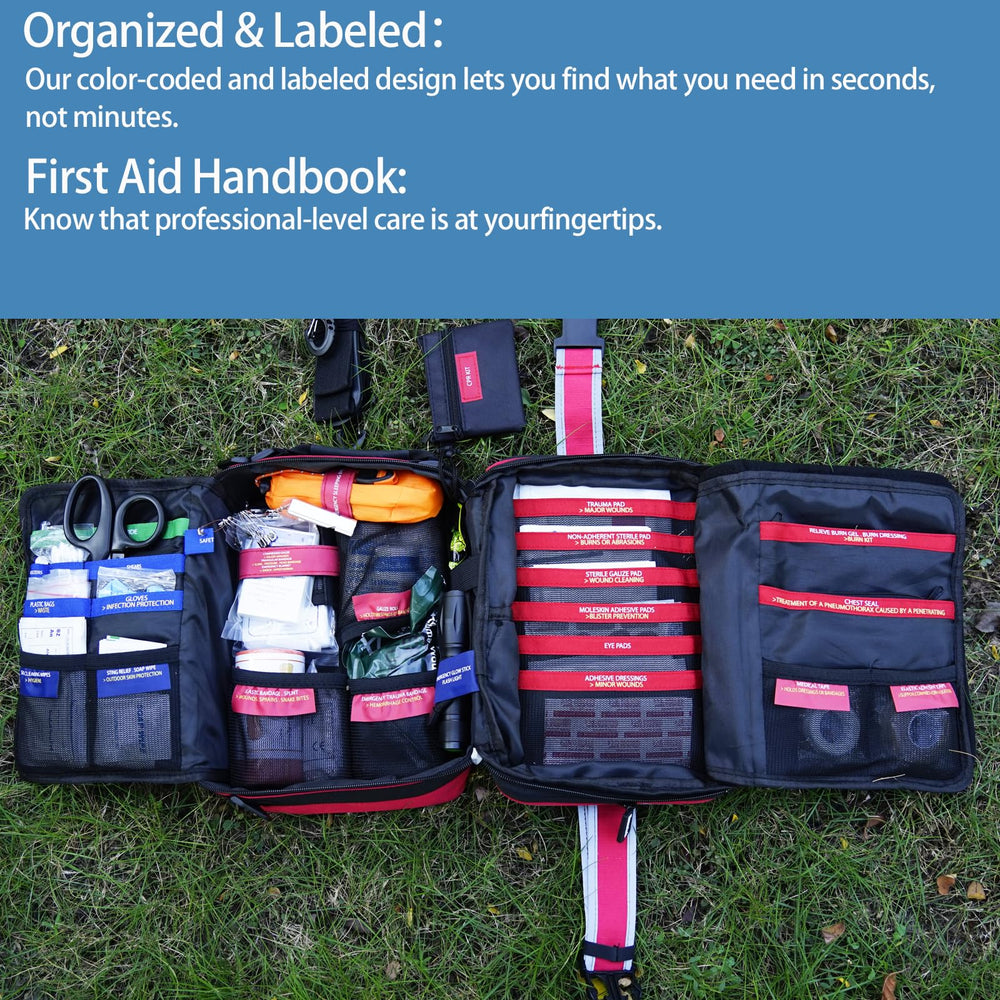 Besst Survivor 401-piece kit Israeli bandages for controlled bleeding in the field