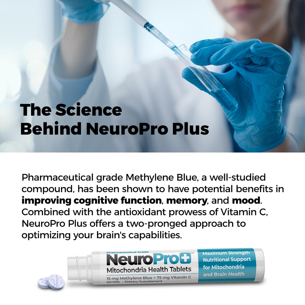 Best 365 Labs NeuroPro+ memory support concept promoting recall throughout the day.
