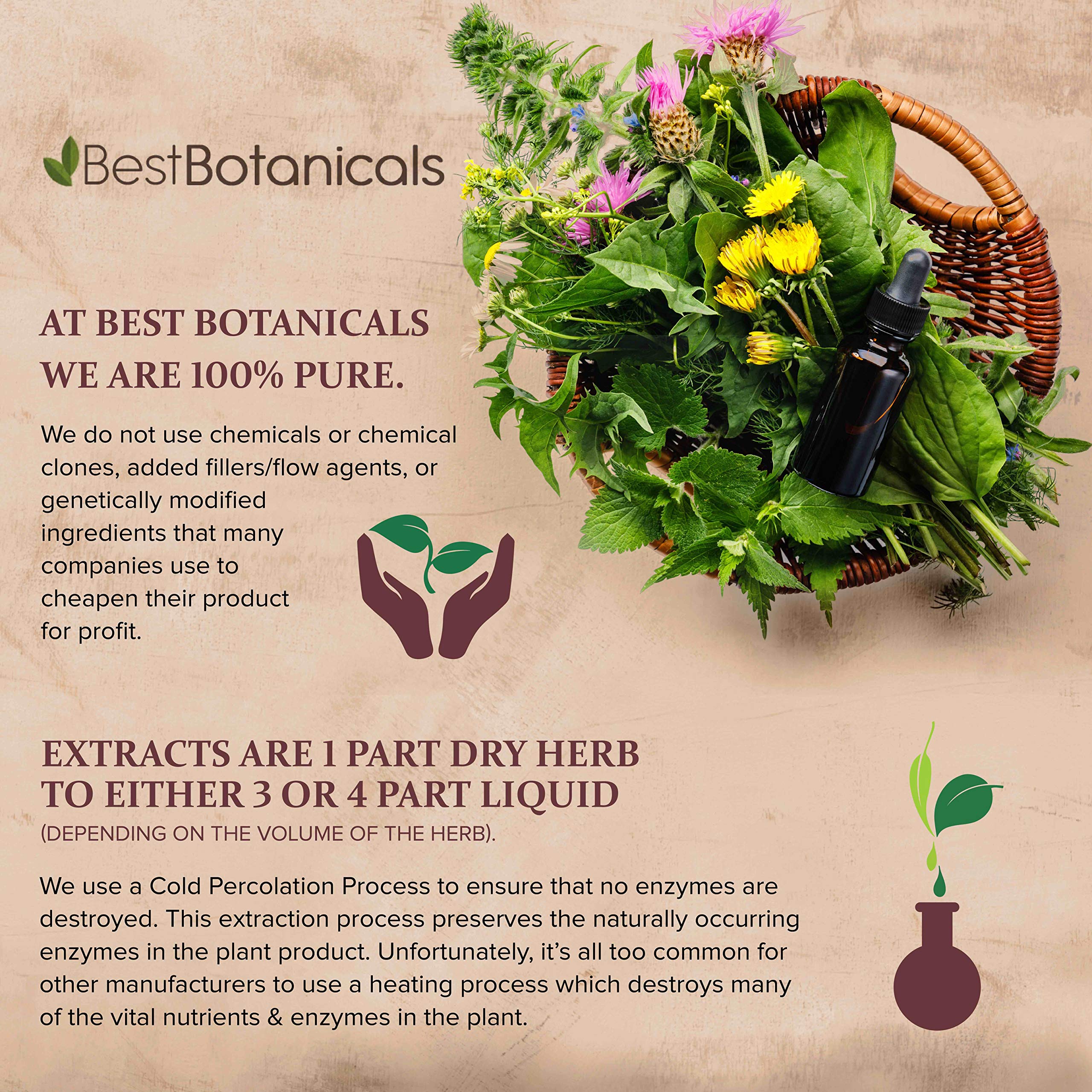 Best Botanicals slippery elm powder dissolved in water offers smooth, easy consumption.