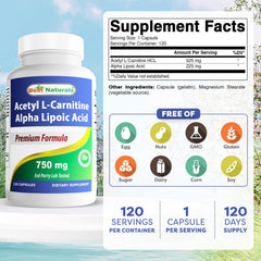 Best Naturals capsules show 750 mg per capsule for consistent dosing