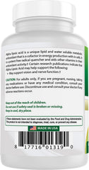 Best Naturals Alpha Lipoic Acid three-bottle packaging detail for savings.