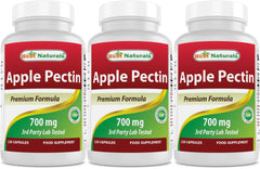 Best Naturals Apple Pectin bottle front promoting dietary fiber support