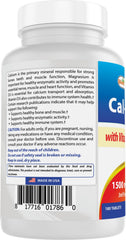 Best Naturals calcium magnesium vitamin D3 product display emphasizes quality manufacturing and safety.