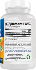 Best Naturals ingredients panel shows no artificial colors or flavors