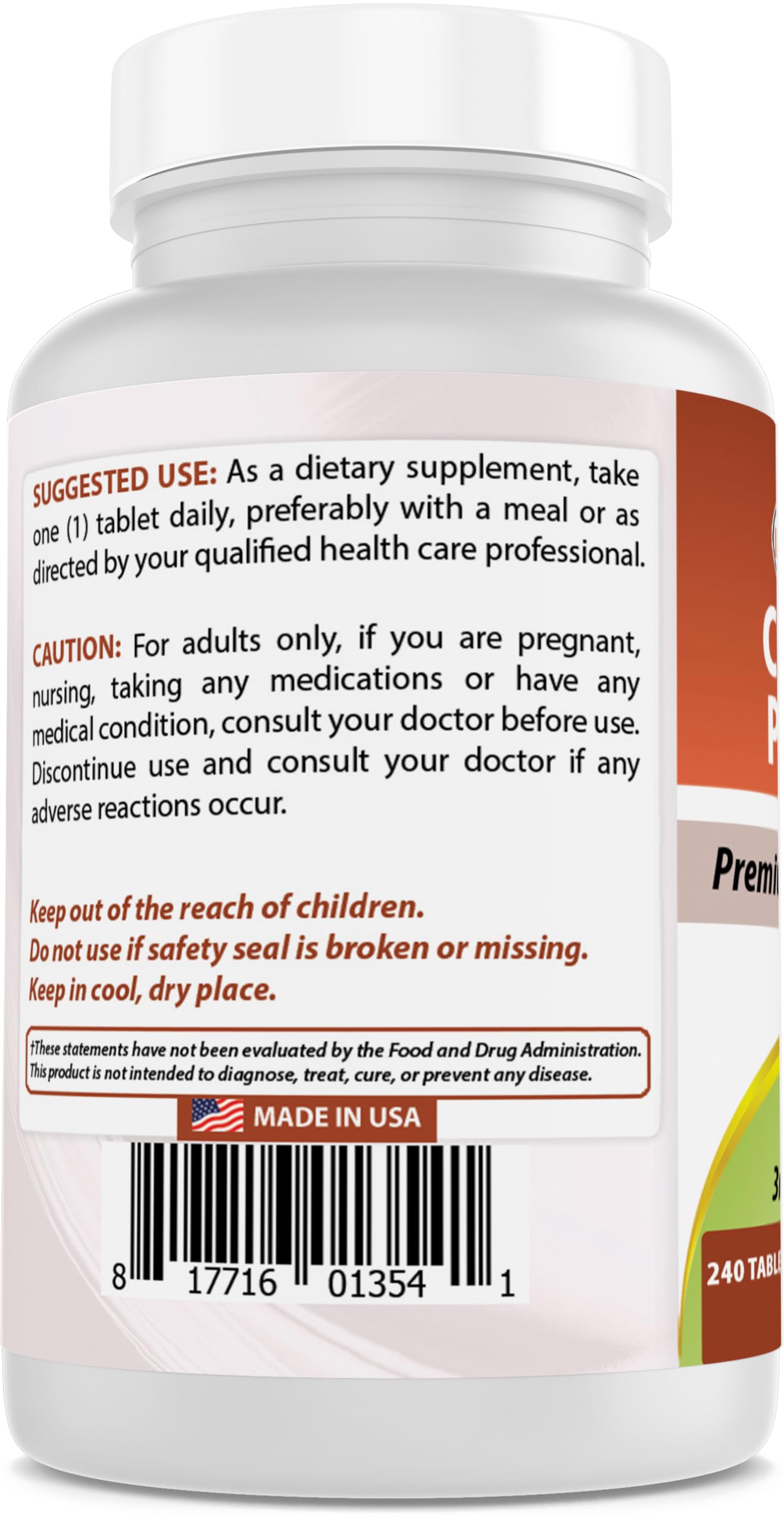 Best Naturals Chromium Picolinate product page image emphasizing gluten-free and non-GMO