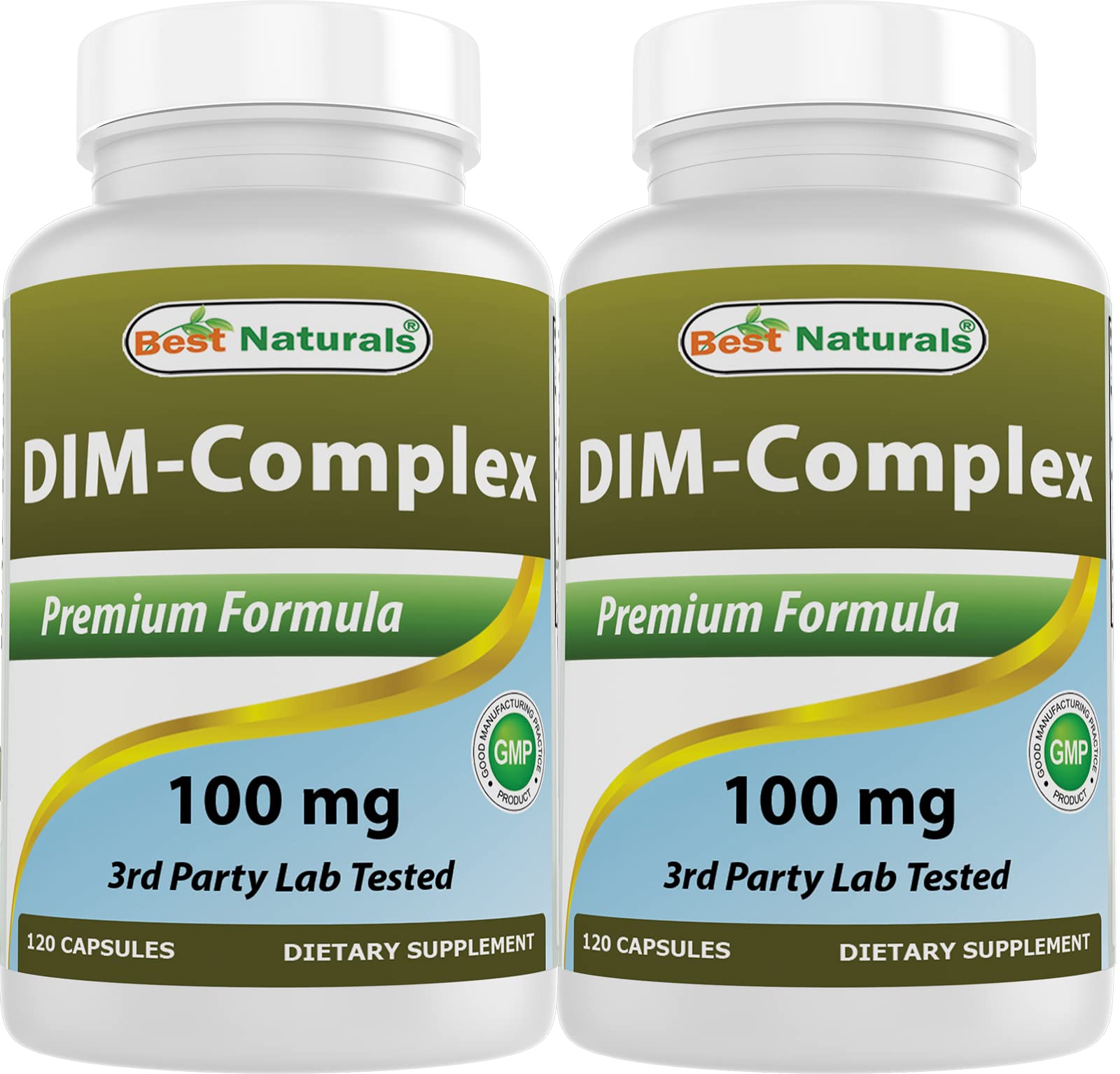 Best Naturals DIM Complex bottle front for daily wellness routine