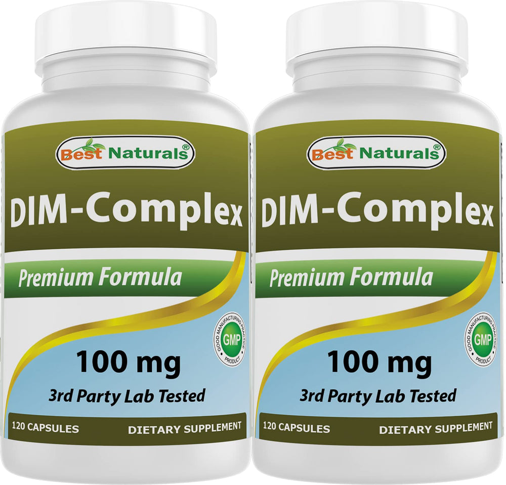 Best Naturals DIM Complex bottle front for daily wellness routine