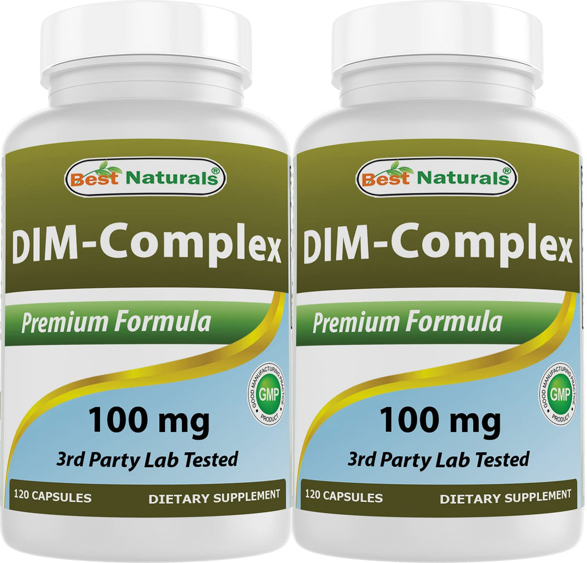 Best Naturals DIM Complex bottle front for daily wellness routine